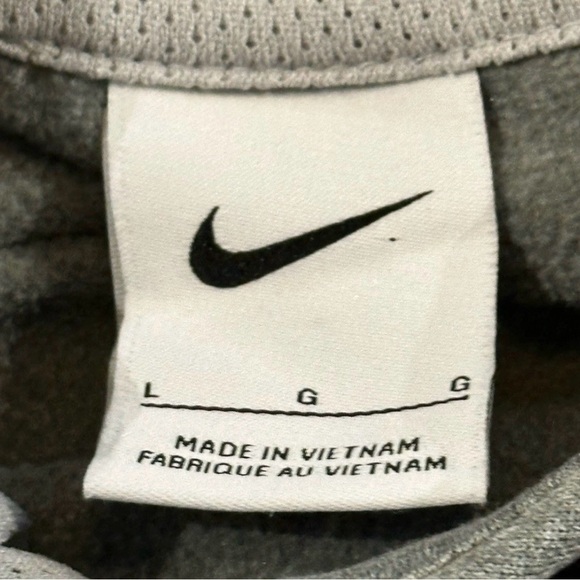 Nike Los Angeles Dodgers Gray Hoodie 2023 Post Season Playoffs Kids Large - Picture 3 of 3